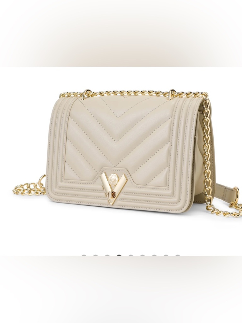 Valentino Orlando Quilted Chevron crossbody bag NWT